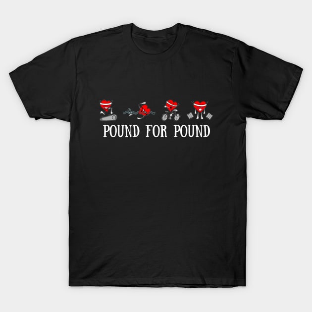 Pound for Pound T-Shirt by Seventoes